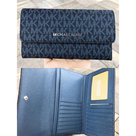 blue jean michael kors wallet|macy's Michael Kors wallets.